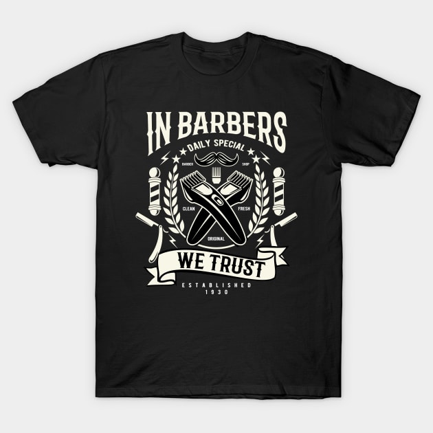 Barber Profi T-Shirt by PaunLiviu